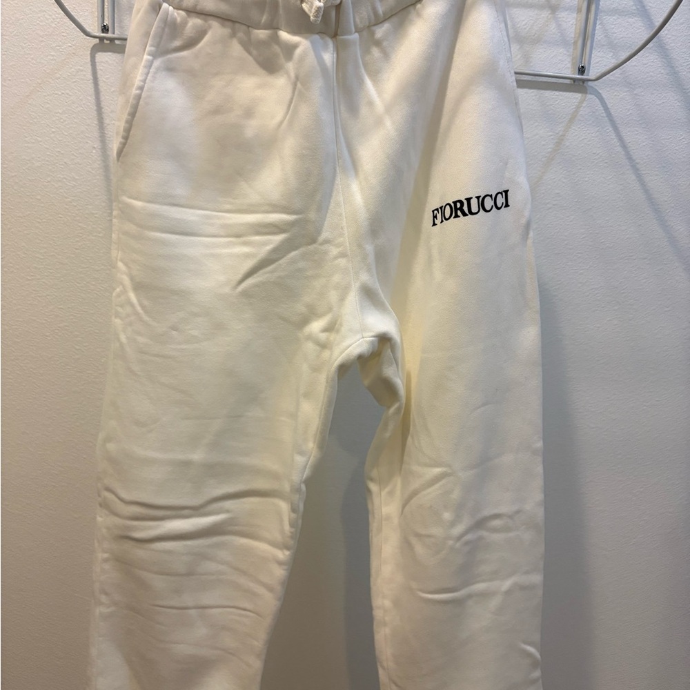 Fiorucci White pants with Black Logo - Picture 5 of 7